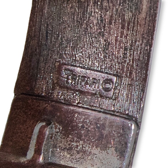 Vintage Diane Love for Trifari Fede Bracelet Silver Plate Clasped Hands 1970s - Picture 7 of 9